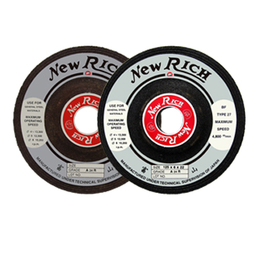 NEW RICH Steel Grinding Wheels - Red   
