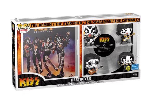 Funko Pop! Deluxe Album: Kiss - Destroyer - Walmart Exclusive - Officetoyss