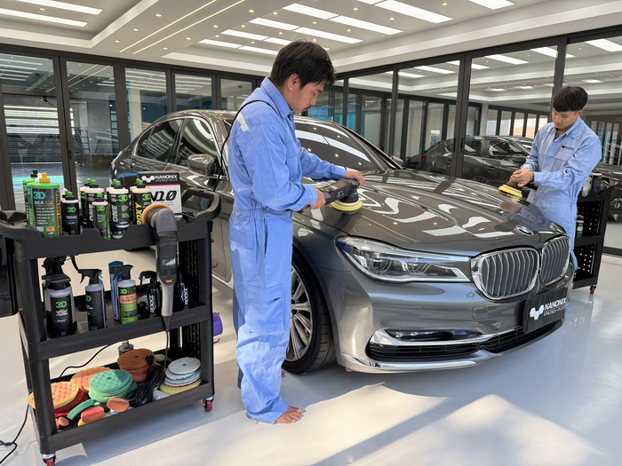 รถเข็นจัดเก็บอุปกรณ์ รถเข็นคาร์แคร์ 3D T02 น้ำยาขัดสีรถ 3D เคลือบแก้ว เครื่องขัดสีรถ