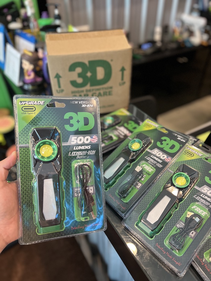 ไฟส่องรอย สำหรับงานขัดสีรถ ไฟส่องรอยขนแมว LED Detailing Light คาร์แคร์