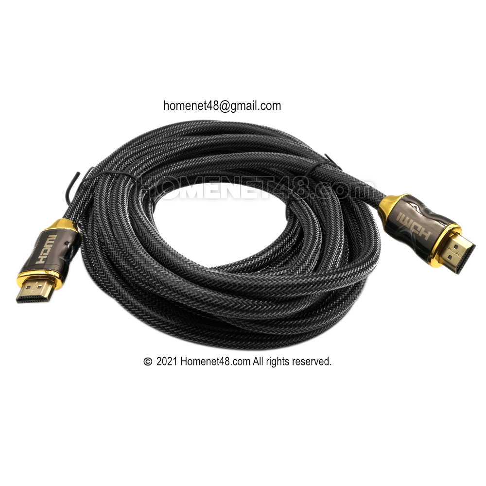 HDMI cable 4K 60Hz V2.0, Durable Braided cable, Cheap price - homenet48