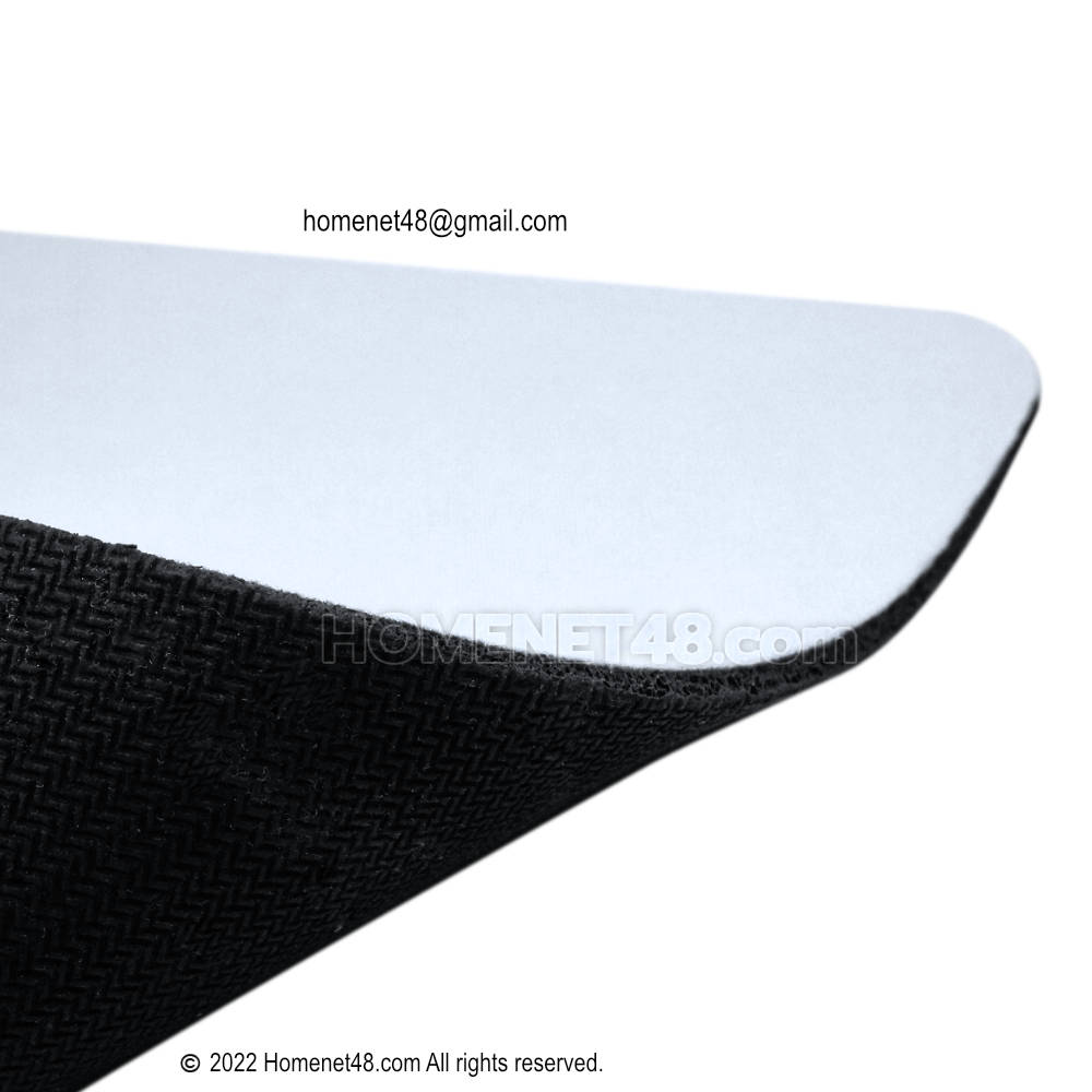 White Rectangle Fabric Mouse Pad for Sublimation (3mm.)