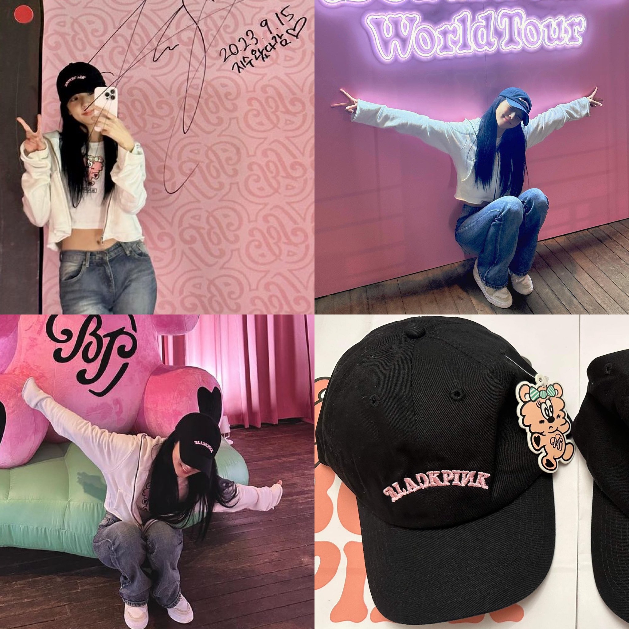 พร้อมส่ง] BLACKPINK x VERDY DAD HAT