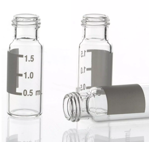2 ml USP 1 clear screw top vial with patch - worth-instruments