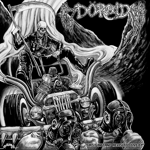 DORAID'First Inferno Revisited Live' 7" lathe cut pic.disc.