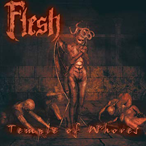 FLESH'Temple of Whores' CD.