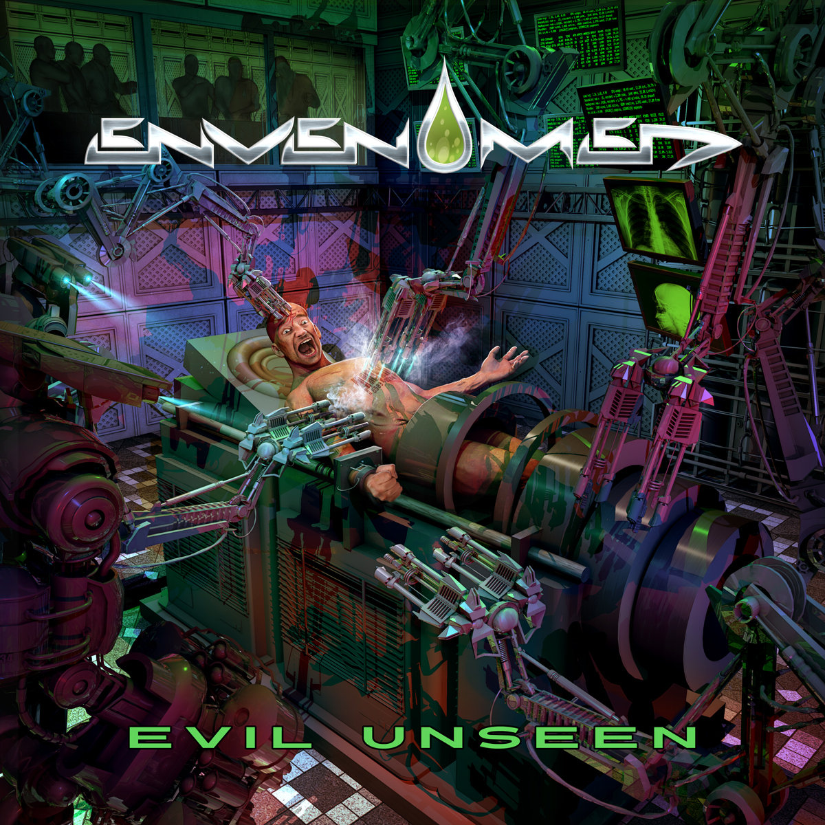 ENVENOMED’Evil Unseen’ CD.