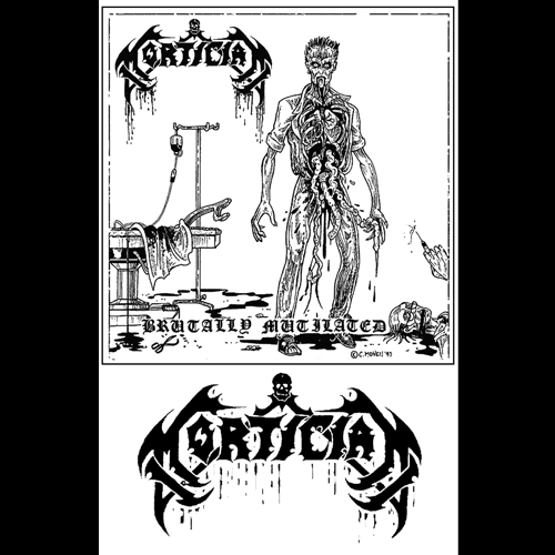 MORTICIAN'Brutally Mutilated' Tape. (Bootleg)