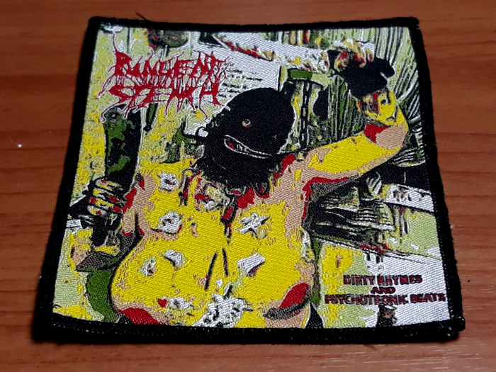 PUNGENT STEN''Dirty Rhymes & Psychotronic Beats' Woven Patch.