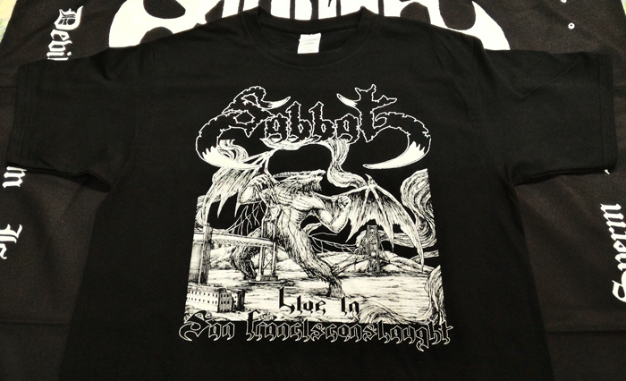 SABBAT'Live In San Francisconslaught' T-Shirt.