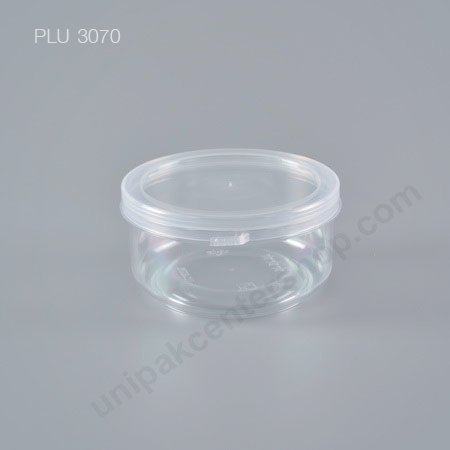 กระปุก ใส่อาหาร น้ำพริก PS (6 oz.) 8 x 4.5 cm + ฝาฉีก Safety Seal 9278