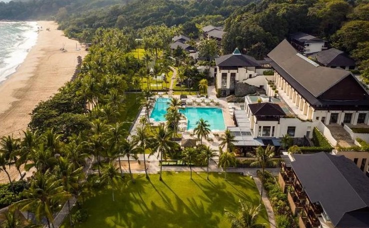 มุมสูงรีสอร์ตและหาดส่วนตัว Club Med Bintan Island อินโดนีเซีย