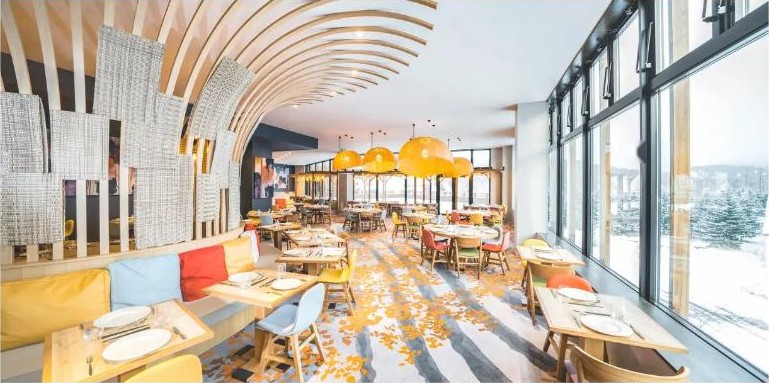 ห้องอาหารใน Club Med Tomamu