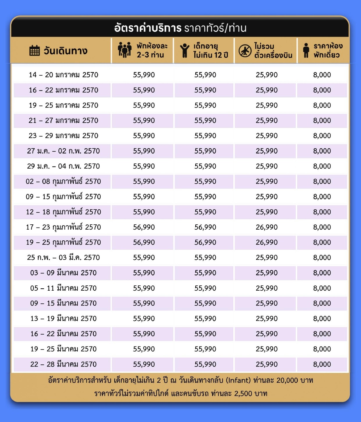 ทัวร์จอร์เจีย 2569-2570 อารมณ์ดีทัวร์