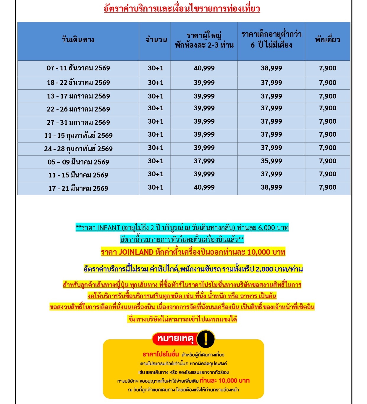 ทัวร์ญี่ปุ่นโอซก้า 2569-2570 อารมณ์ดีทัวร์