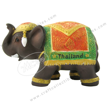 Thai Fabric (red-green)