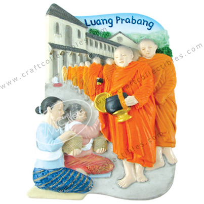 Luang Pra Bang Monk, Laos