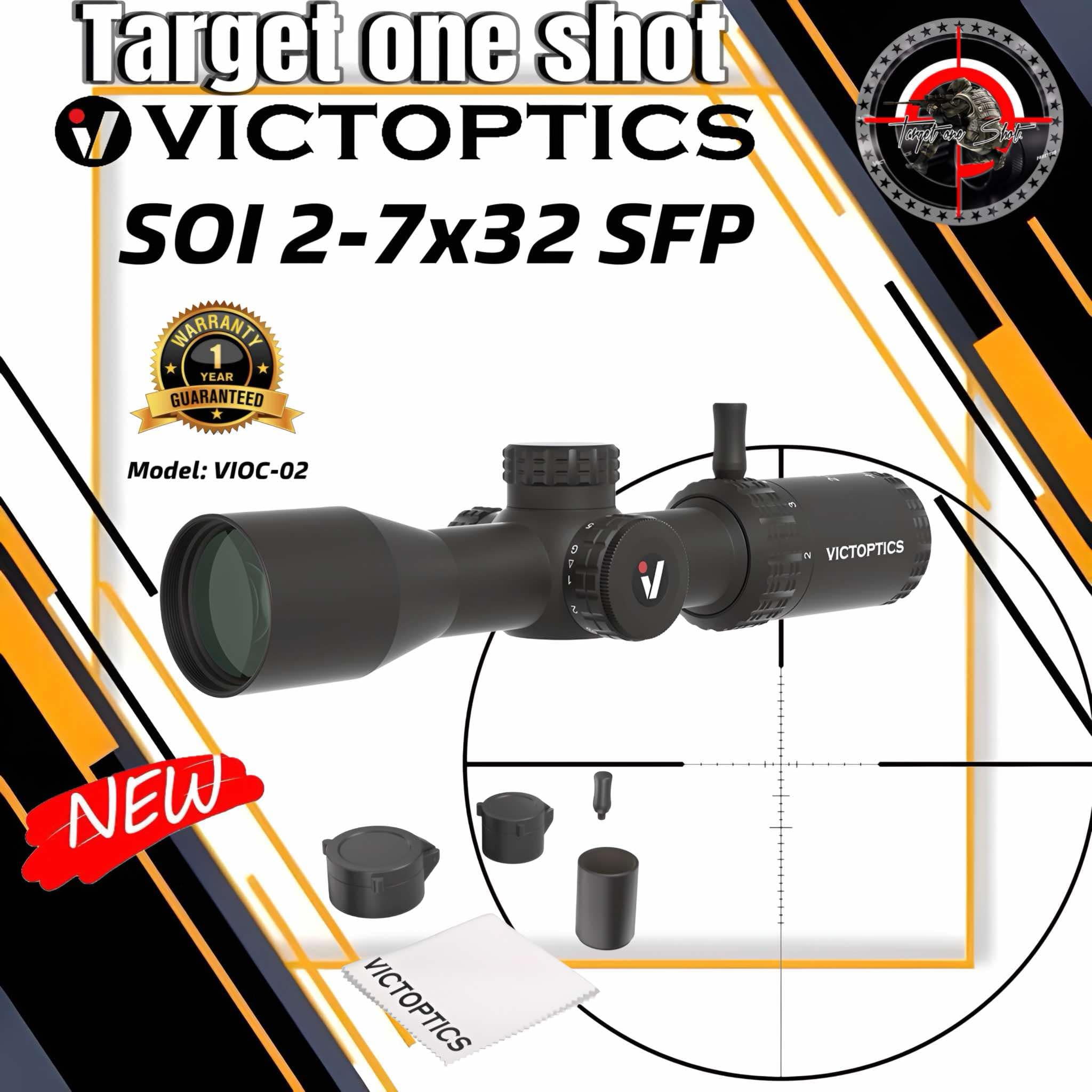 VECTOR OPTICS Forester 1-5x24SFP GenII FDE Riflescope