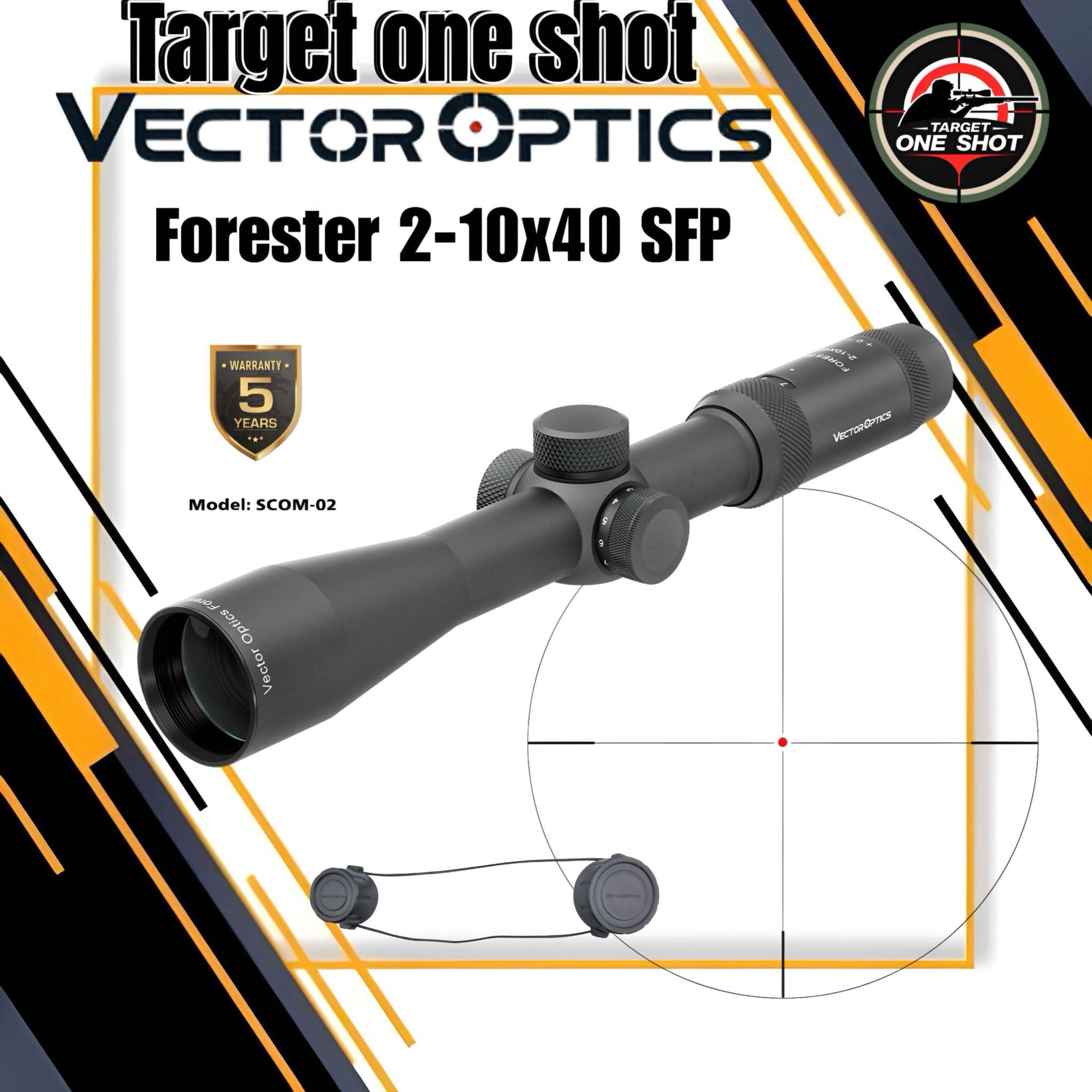 VECTOR OPTICS Forester 1-5x24SFP GenII FDE Riflescope
