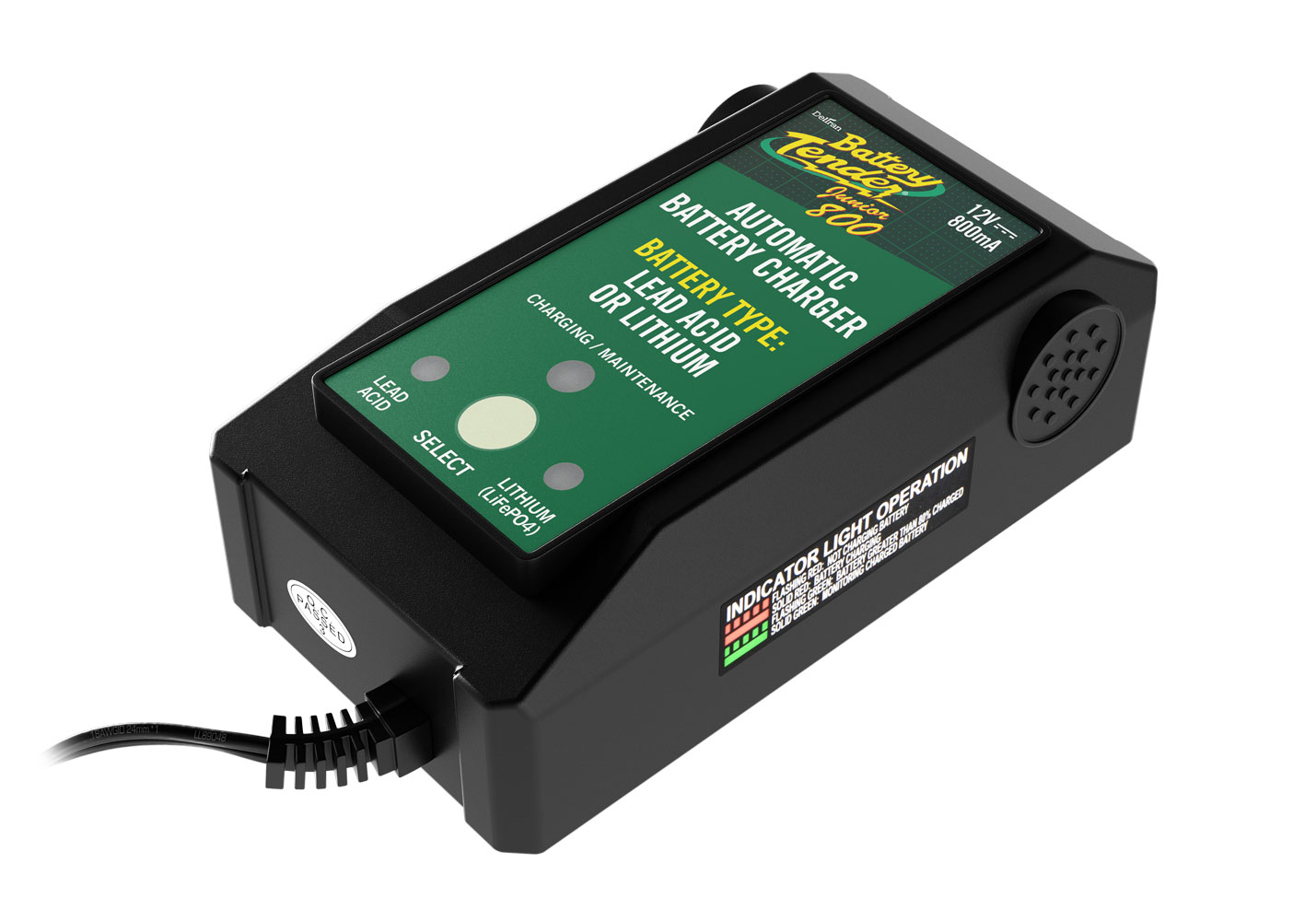 Junior 12V 800 Lead Acid/Lithium Charger - asiatender