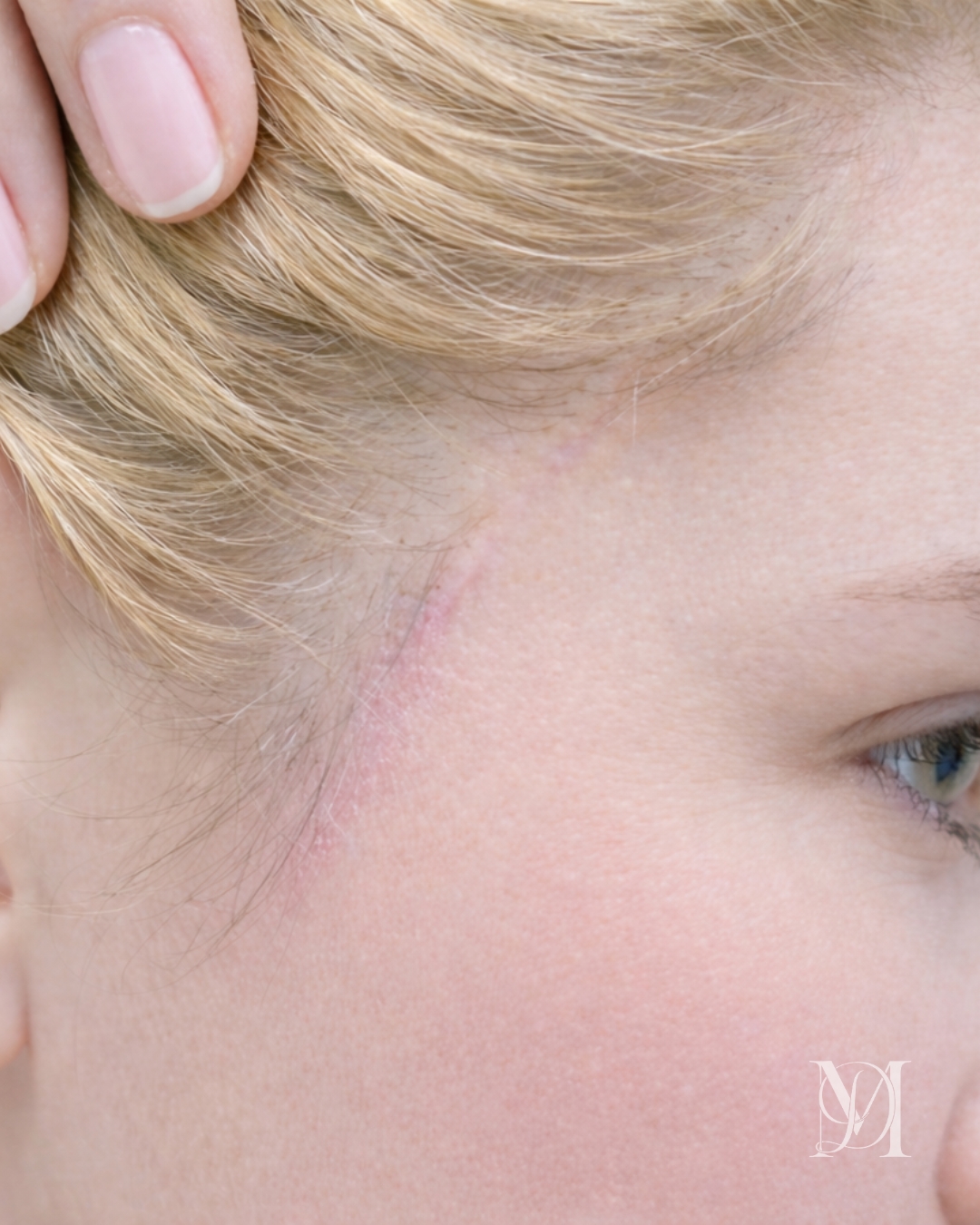 ผมไม่ขึ้นรอยแผลจากดึงหน้า