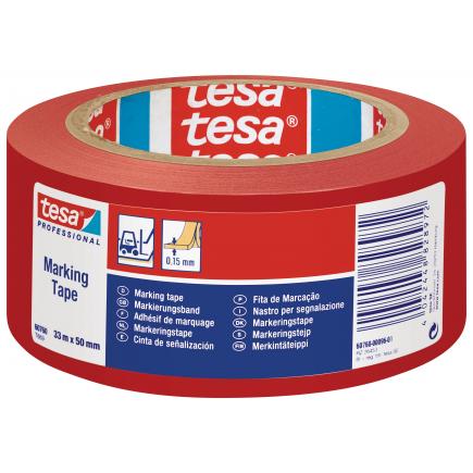 TESA 60760  Floor Marking Tape (Red Size 2" X 33M)