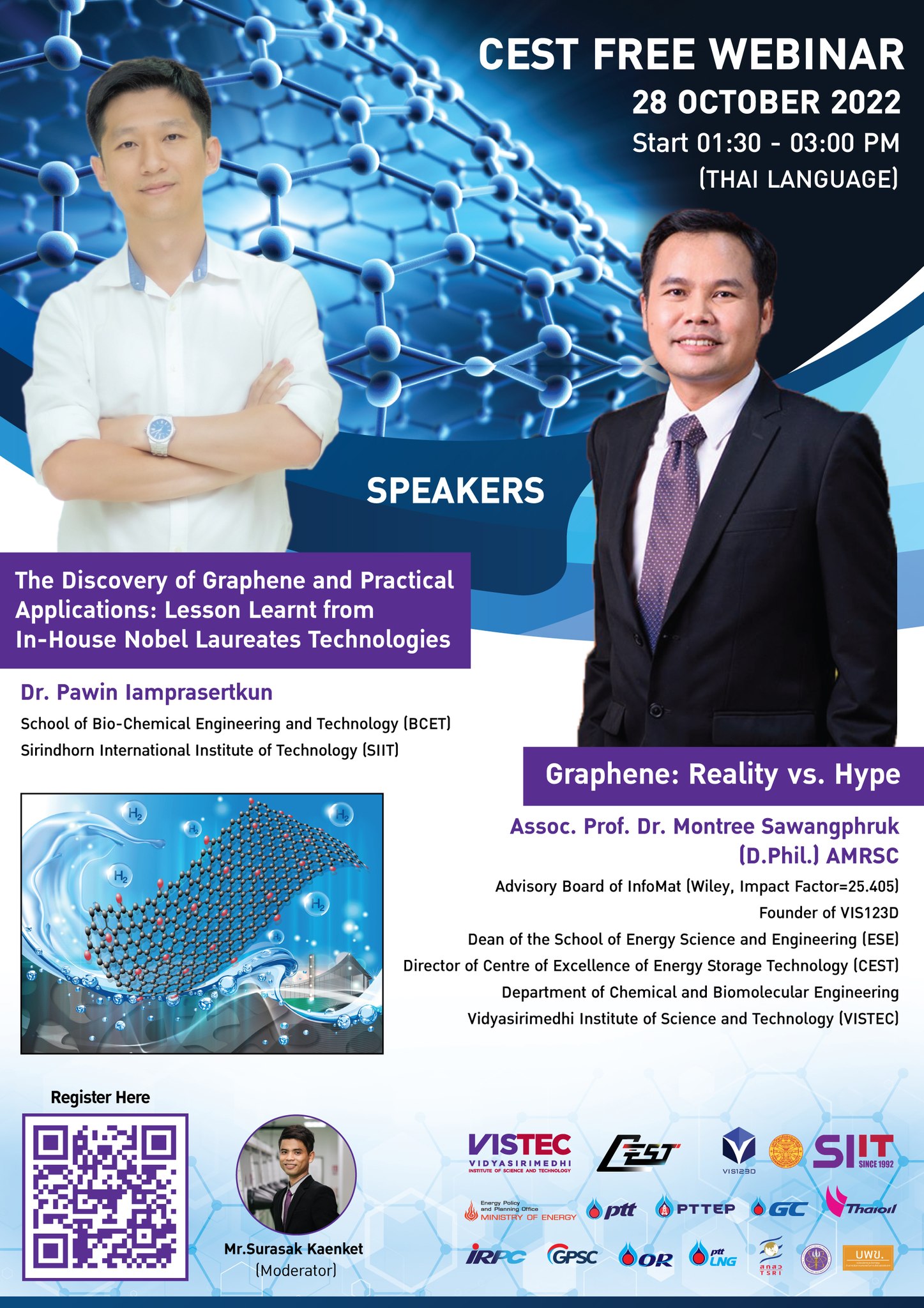 CEST FREE WEBINAR !!!  Event Date: 28 October 2022 Event Time: 01:30 - 03:00 PM (THAI LANGUAGE)