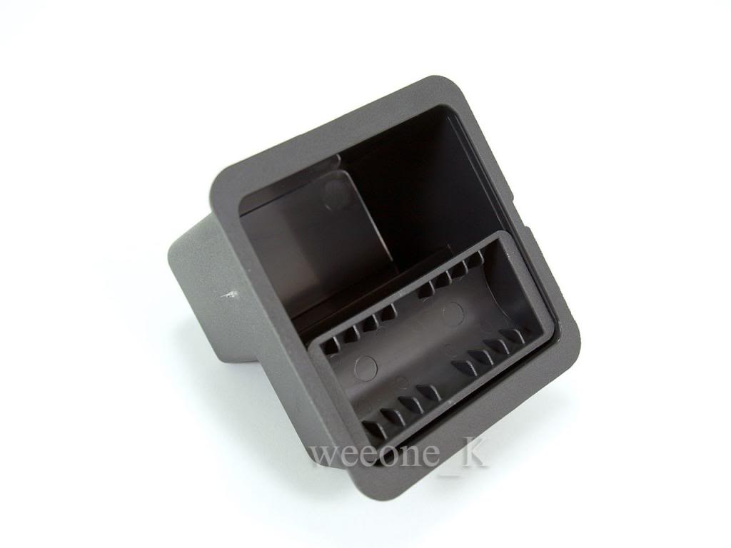 Interior Cup Holder Coin Case Storage Box Container Organizer In Gray Color For Chevrolet Holden Colorado 2012 2015 Outside Of North America Model