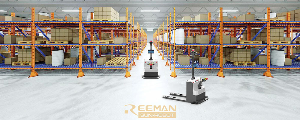 Forklift Robot Forklift Robot โฟร์คลิฟท์ อัตโนมัติไร้คนขับ