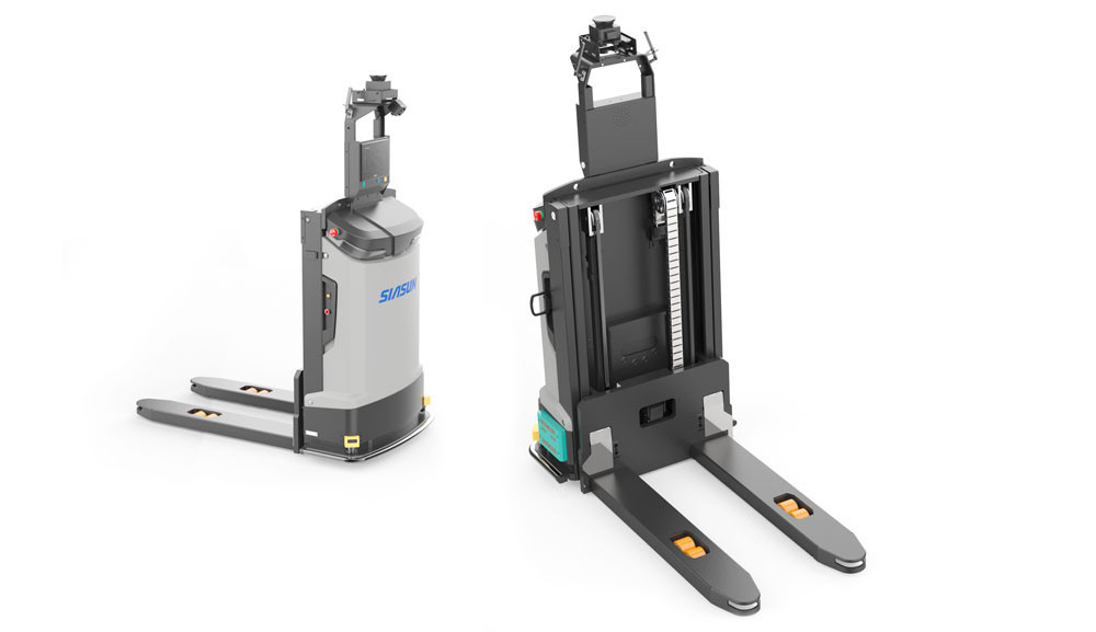 Forklift Robot Siasun Forklift Robot (D15S-1) Forklift อัตโนมัติไร้คนขับ