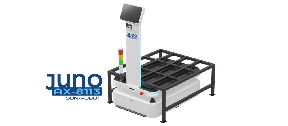 หุ่นยนต์ส่งของ Juno Robot รุ่น AX8113L หุ่นยนต์ส่งของ