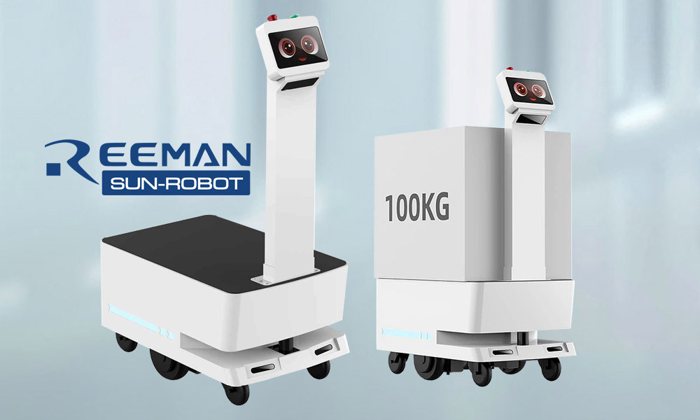 หุ่นยนต์ส่งของ reeman robot หุ่นยนต์ส่งของ