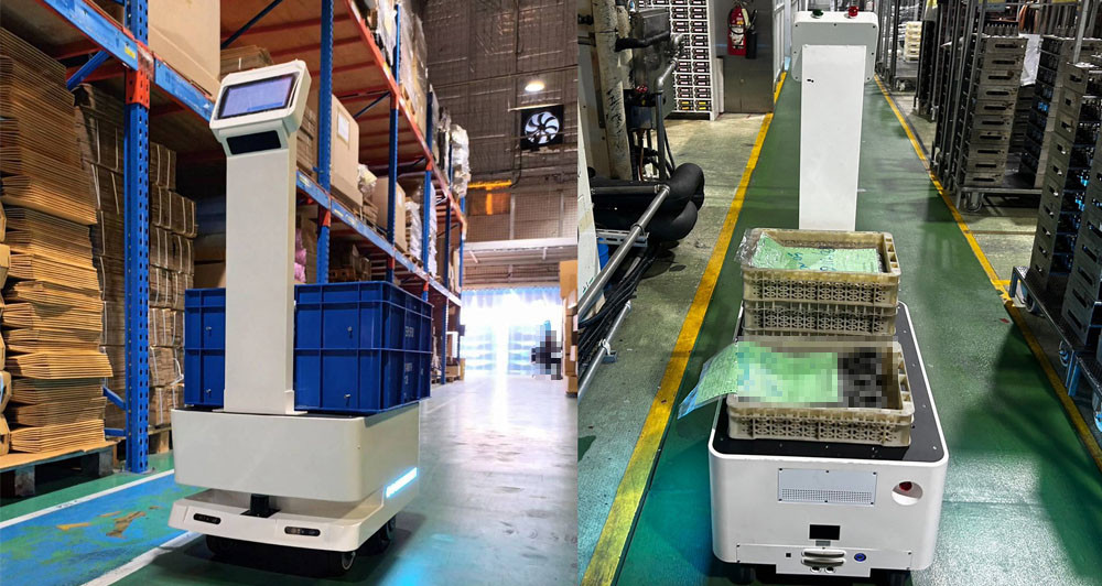 หุ่นยนต์ส่งของ reeman robot หุ่นยนต์ส่งของ