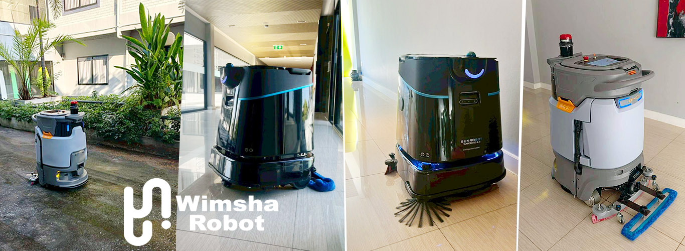 Wimsha Robot หุ่นยนต์ทำความสะอาด