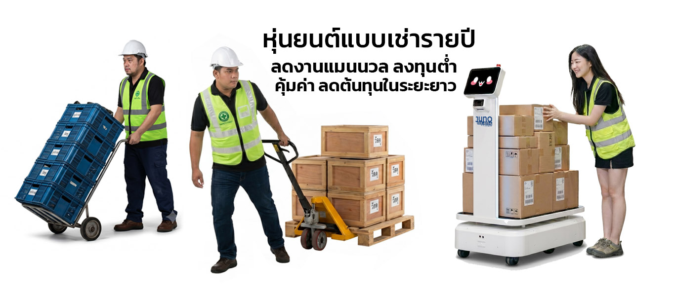 หุ่นยนต์เช่ารายปี