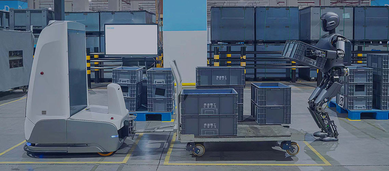 หุ่นยนต์ลากอัตโนมัติ Tractor Robot