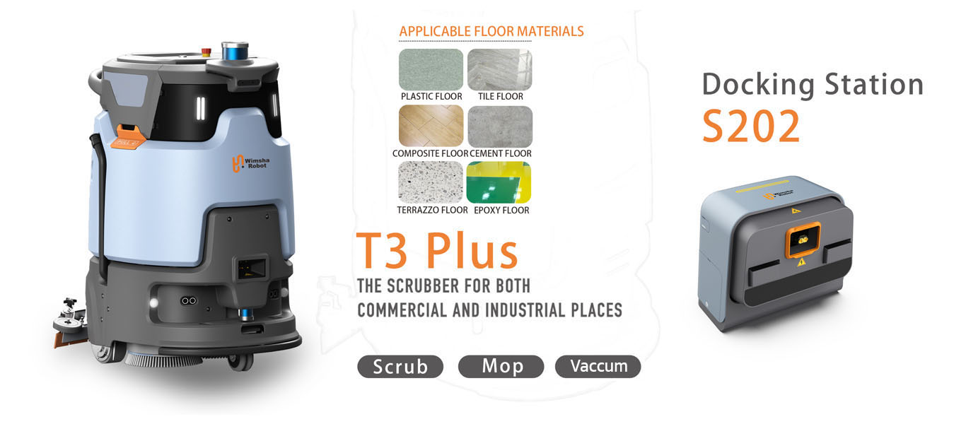 หุ่นยนต์ทำความสะอาด Wimsha Robot