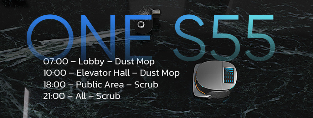 หุ่นยนต์ทำความสะอาด one s55 หุ่นยนต์ทำความสะอาด