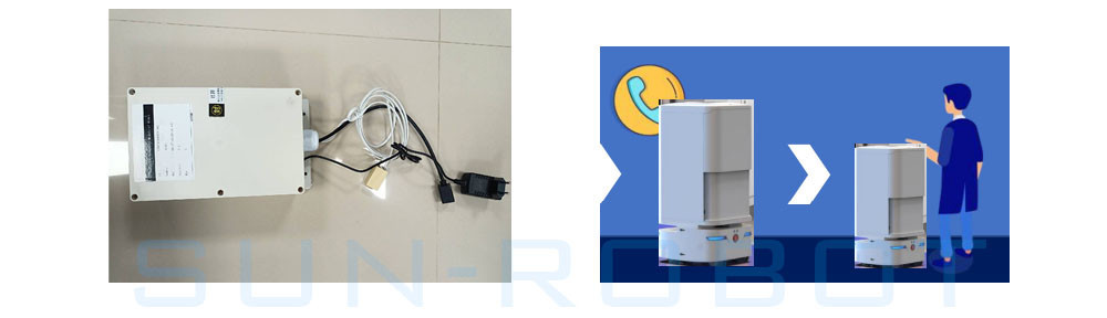 หุ่นยนต์บริการ gogo robot หุ่นยนต์บริการ