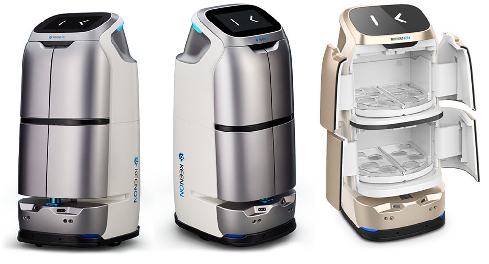 หุ่นยนต์บริการ keenon robot หุ่นยนต์บริการ