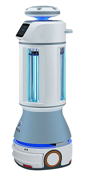 หุ่นยนต์พ่นยา_keenon_robot_m2 หุ่นยนต์พ่นยา