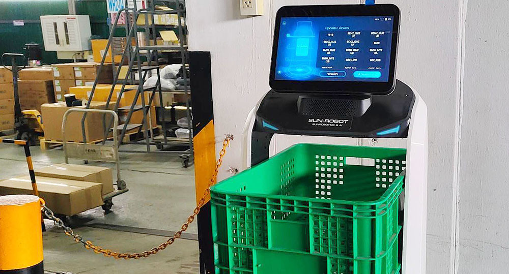 หุ่นยนต์ส่งของ Orionstar Robot รุ่น Dr02 หุ่นยนต์ส่งของ