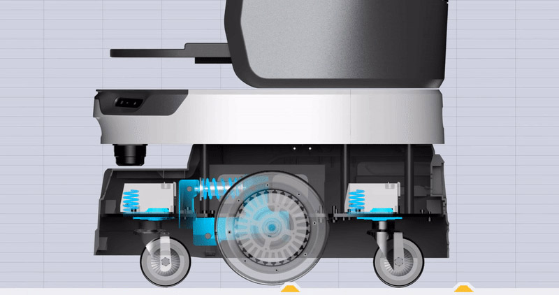 หุ่นยนต์ส่งของ Orionstar Robot รุ่น Dr02 หุ่นยนต์ส่งของ