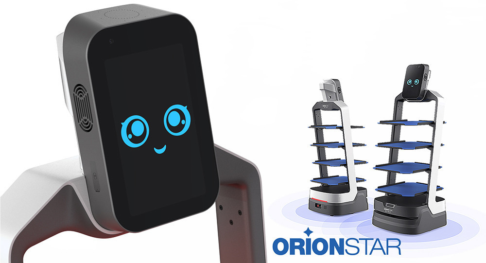 หุ่นยนต์เสิร์ฟอาหาร OrionStar Robot รุ่น DR01 หุ่นยนต์เสิร์ฟอาหาร