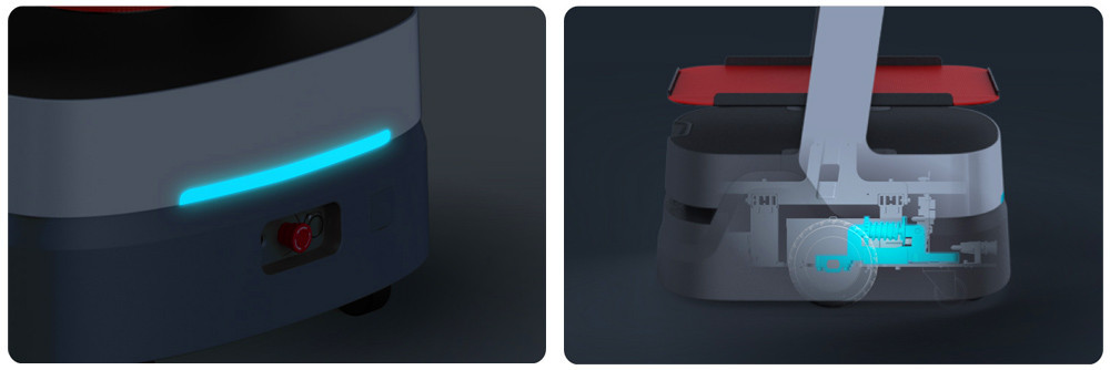 หุ่นยนต์เสิร์ฟอาหาร OrionStar Robot รุ่น DR01 หุ่นยนต์เสิร์ฟอาหาร