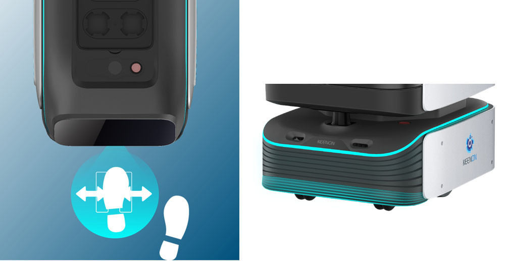 หุ่นยนต์เสิร์ฟอาหาร KEENON ROBOT รุ่น (T3) หุ่นยนต์เสิร์ฟอาหาร