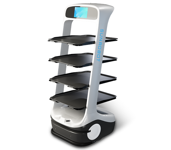 หุ่นยนต์เสิร์ฟอาหาร KEENON ROBOT (T6) หุ่นยนต์เสิร์ฟอาหาร