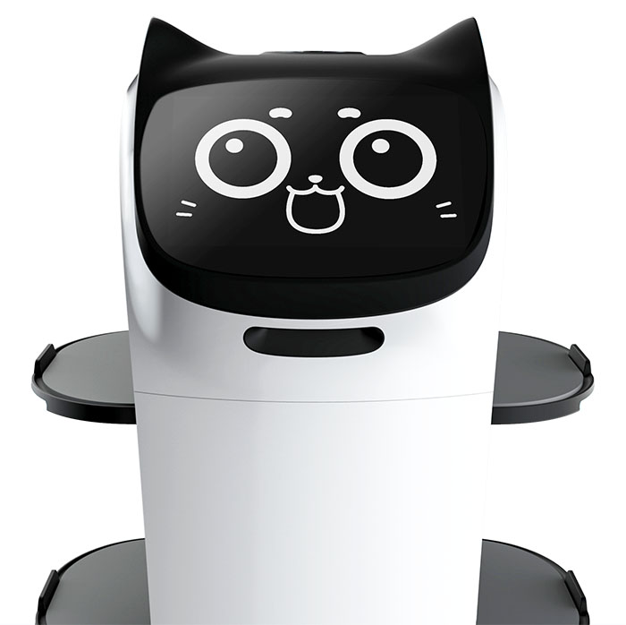 หุ่นยนต์เสิร์ฟอาหาร Bellabot หุ่นยนต์เสิร์ฟอาหาร