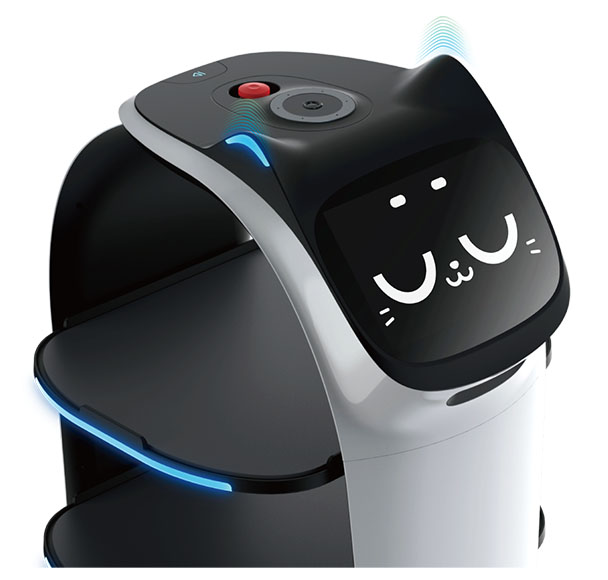 หุ่นยนต์เสิร์ฟอาหาร Bellabot หุ่นยนต์เสิร์ฟอาหาร