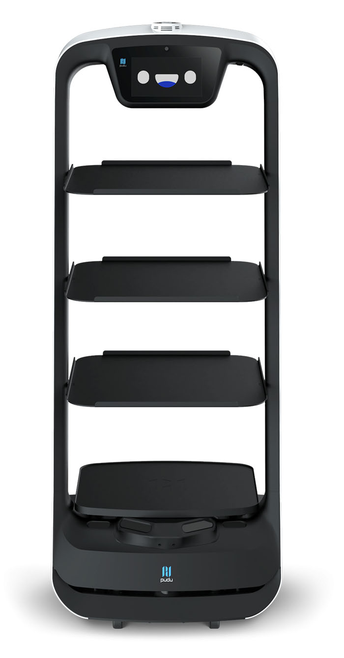 หุ่นยนต์เสิร์ฟอาหาร PUDUBOT รุ่น PD1 หุ่นยนต์เสิร์ฟอาหาร